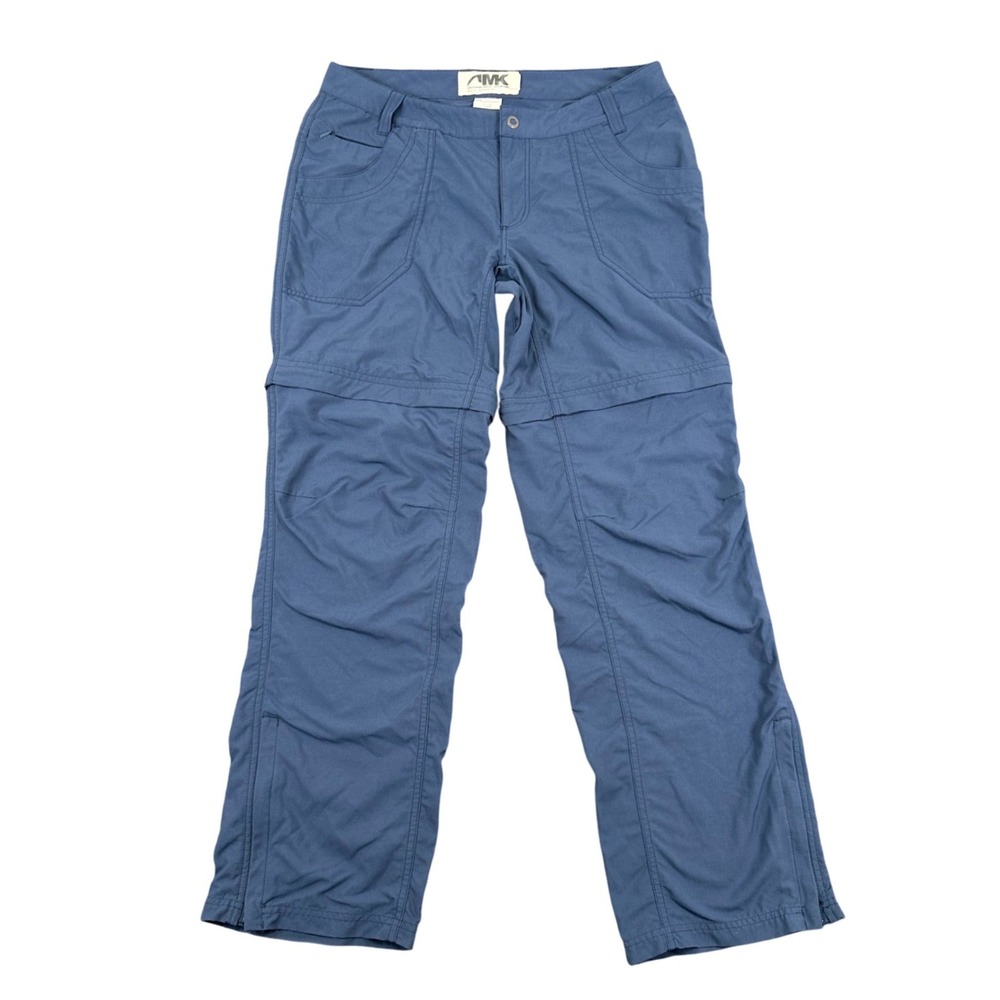 Mountain Khakis Convertible Hiking Pants Womens Size 6R Blue Hiking Outdoor